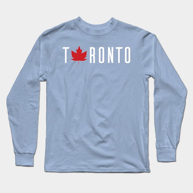 Toronto Long Sleeve T-Shirt by hellomammoth